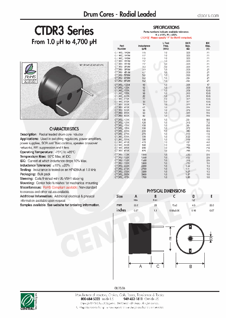 CTDR3F-680K_4613328.PDF Datasheet