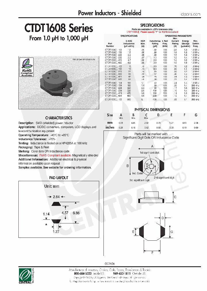 CTDT1608_4444481.PDF Datasheet