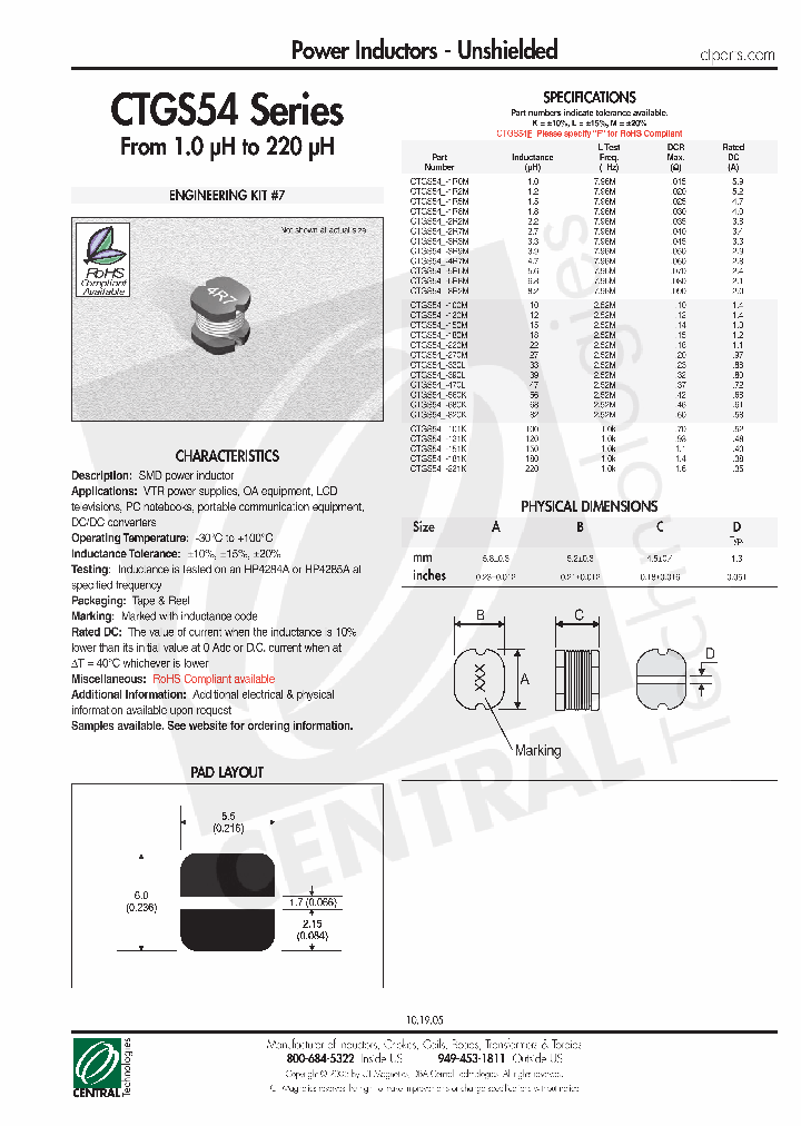 CTGS54-1R8M_4437247.PDF Datasheet