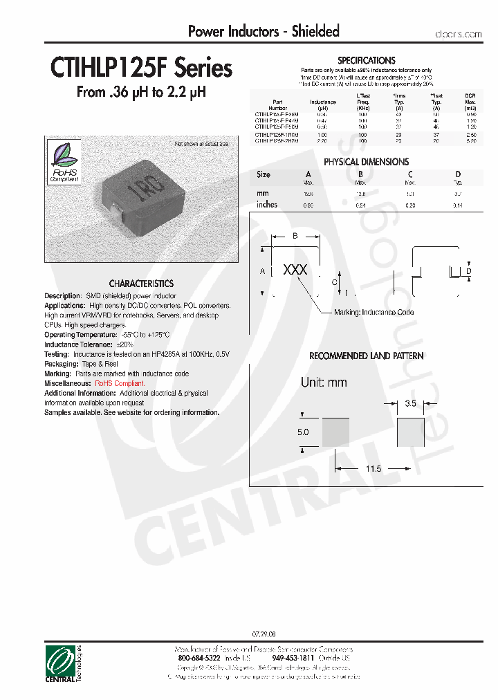 CTIHLP125F_4468144.PDF Datasheet