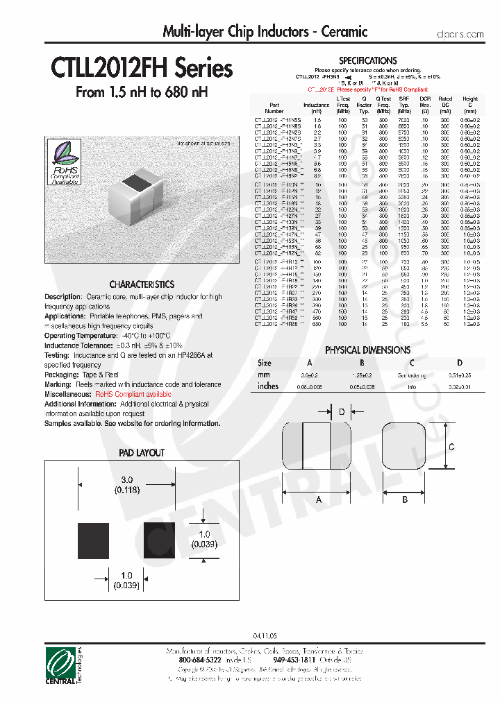 CTLL2012-FHR22J_4462587.PDF Datasheet
