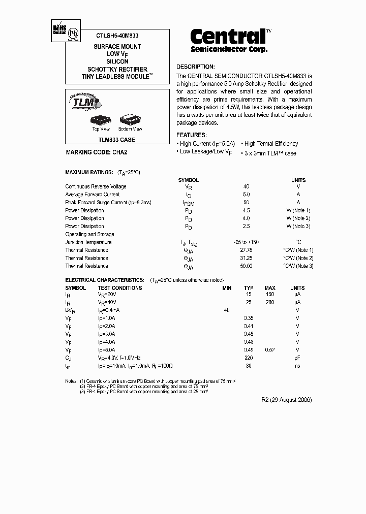 CTLSH5-40M833_4588581.PDF Datasheet