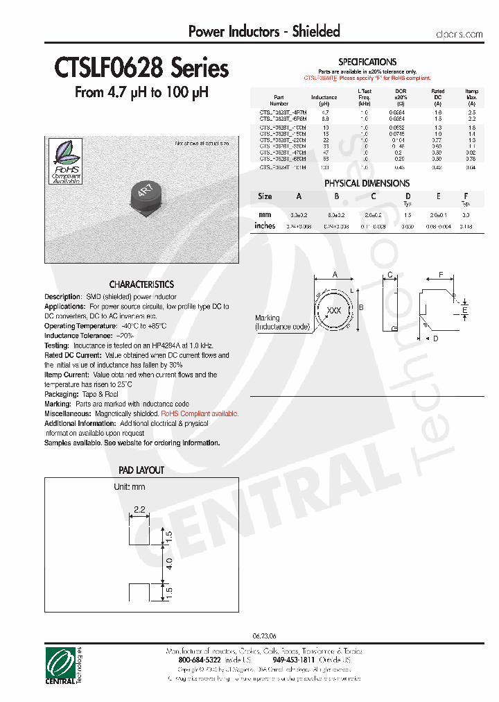 CTSLF0628TF-220M_4493084.PDF Datasheet