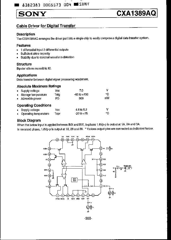 CXA1389AQ_4287559.PDF Datasheet