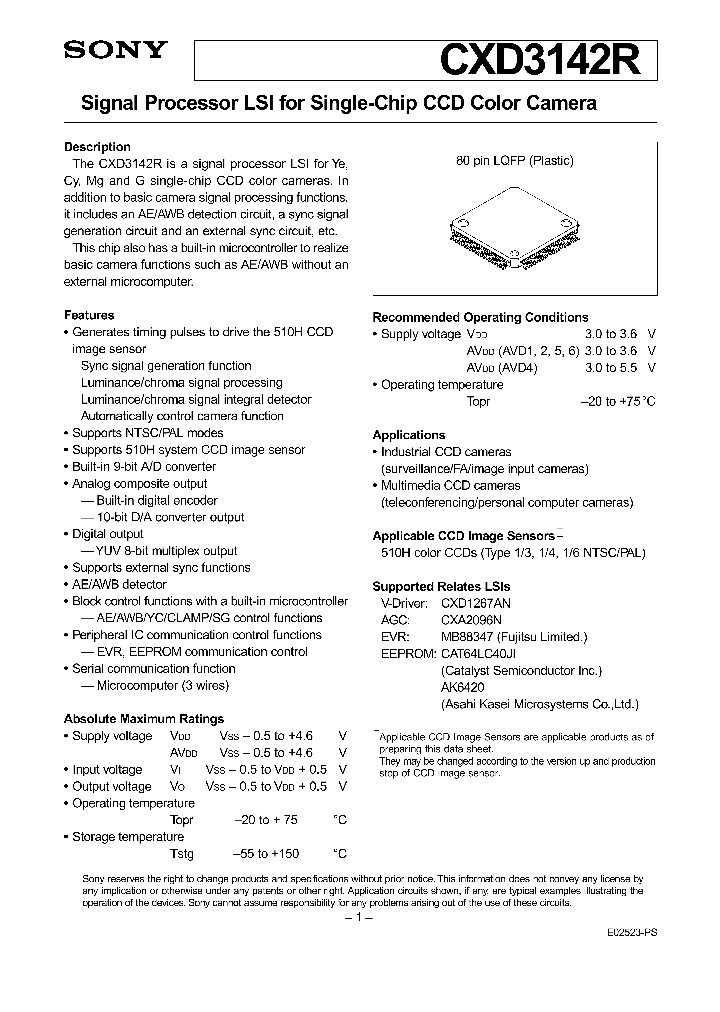CXD3142R_4571317.PDF Datasheet
