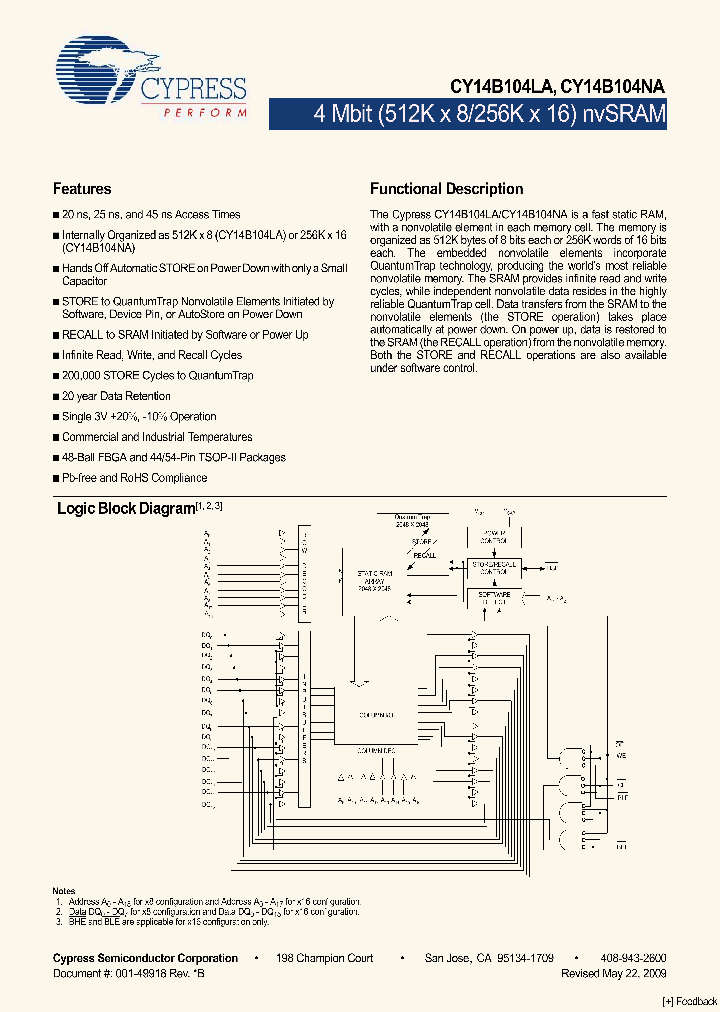 CY14B104LA-ZS20XI_4487577.PDF Datasheet