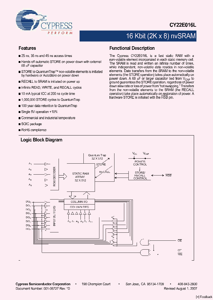 CY22E016L-SZ25XC_4235662.PDF Datasheet