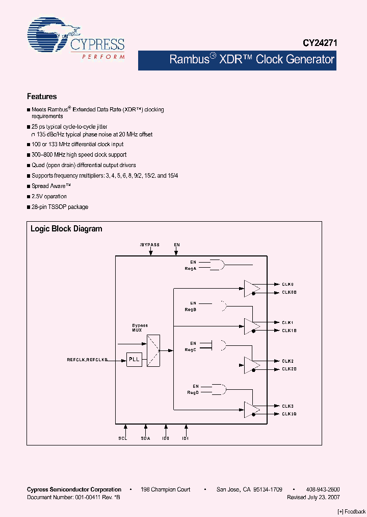 CY24271_4400837.PDF Datasheet