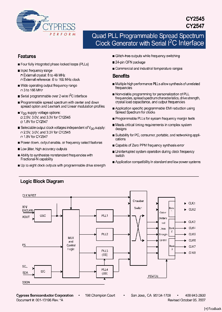 CY25450710_4489186.PDF Datasheet