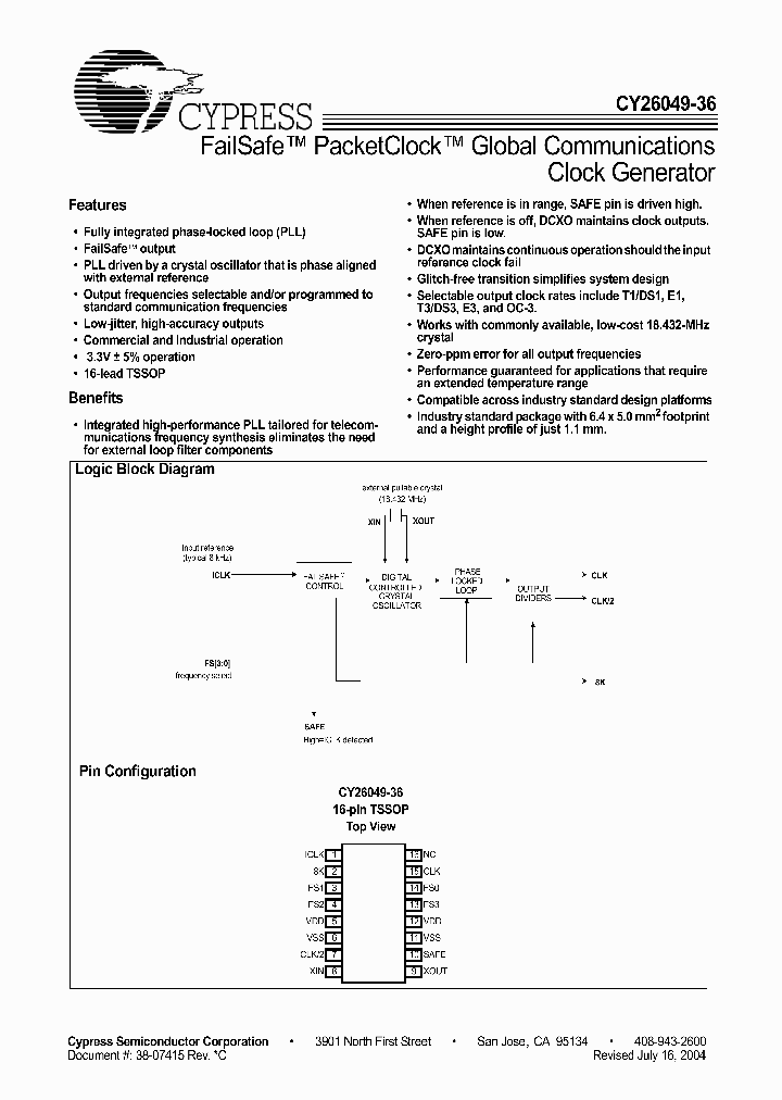 CY26049-36_4165787.PDF Datasheet