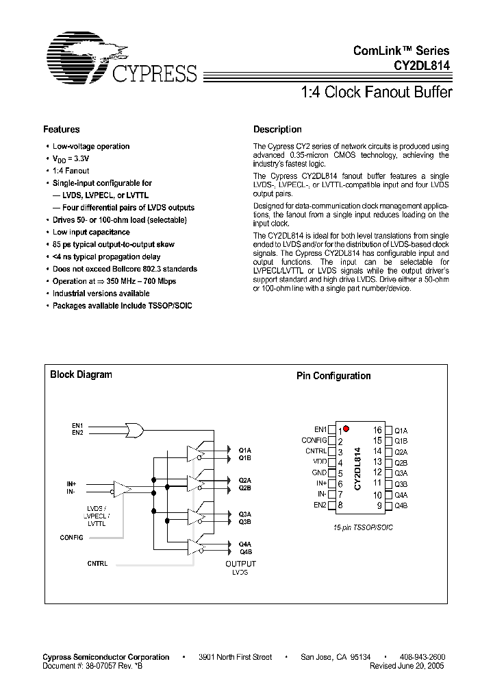 CY2DL814SC_4174463.PDF Datasheet