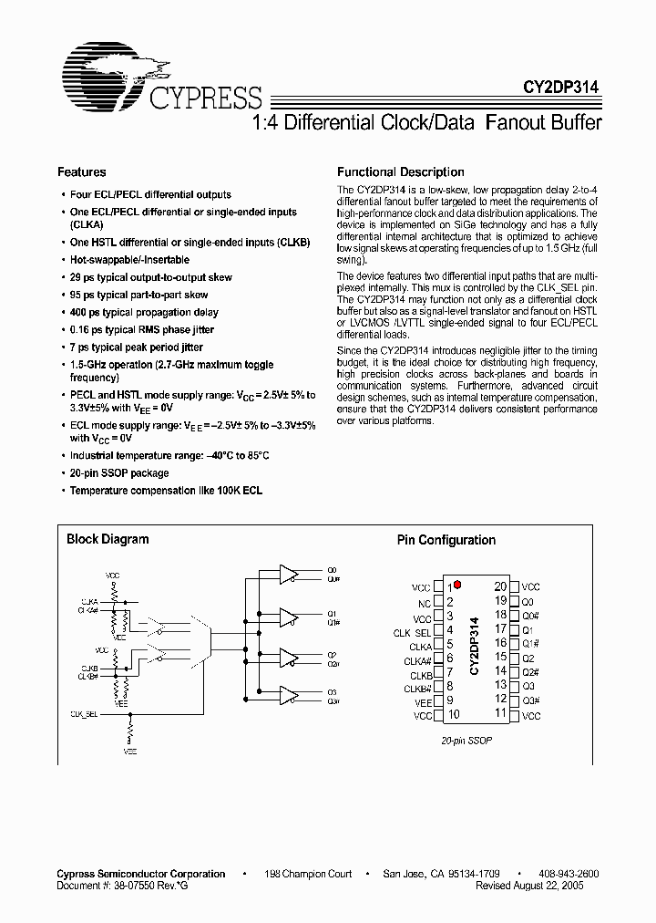 CY2DP31405_4363425.PDF Datasheet