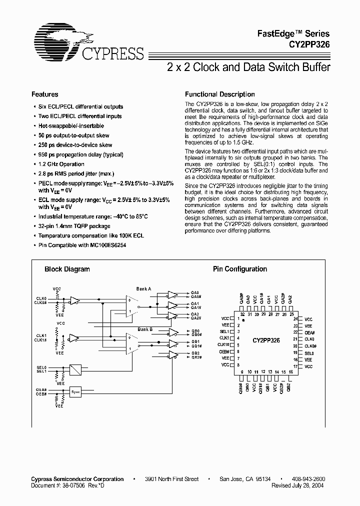 CY2PP326_4805148.PDF Datasheet