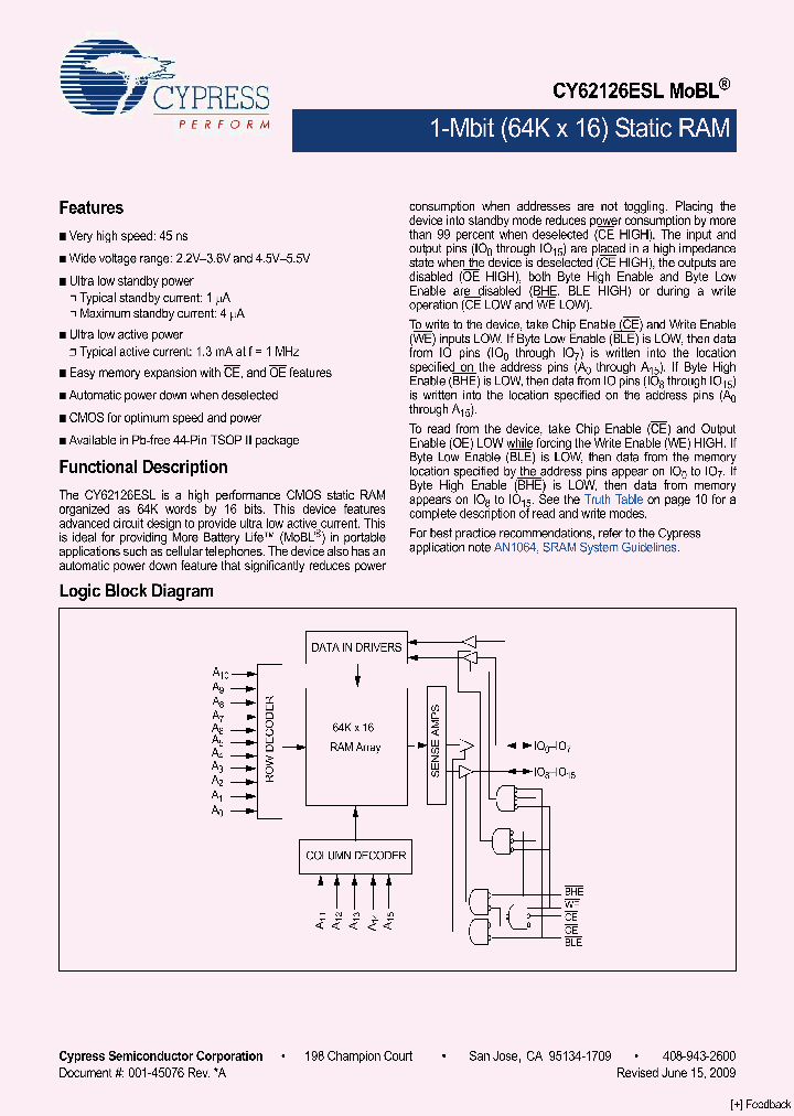 CY62126ESL_4456230.PDF Datasheet