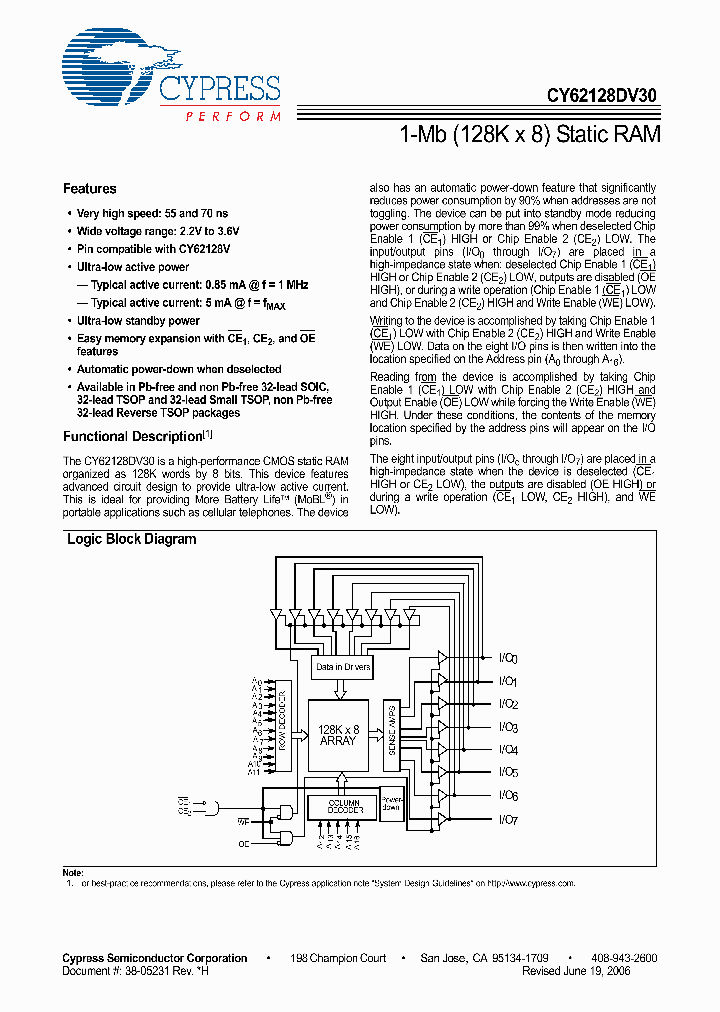 CY62128DV30LL-55ZRXI_4252205.PDF Datasheet