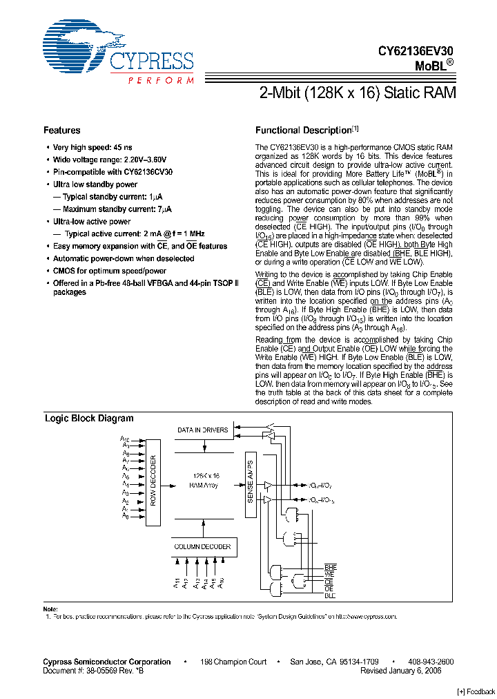 CY62136EV30LL_4668437.PDF Datasheet