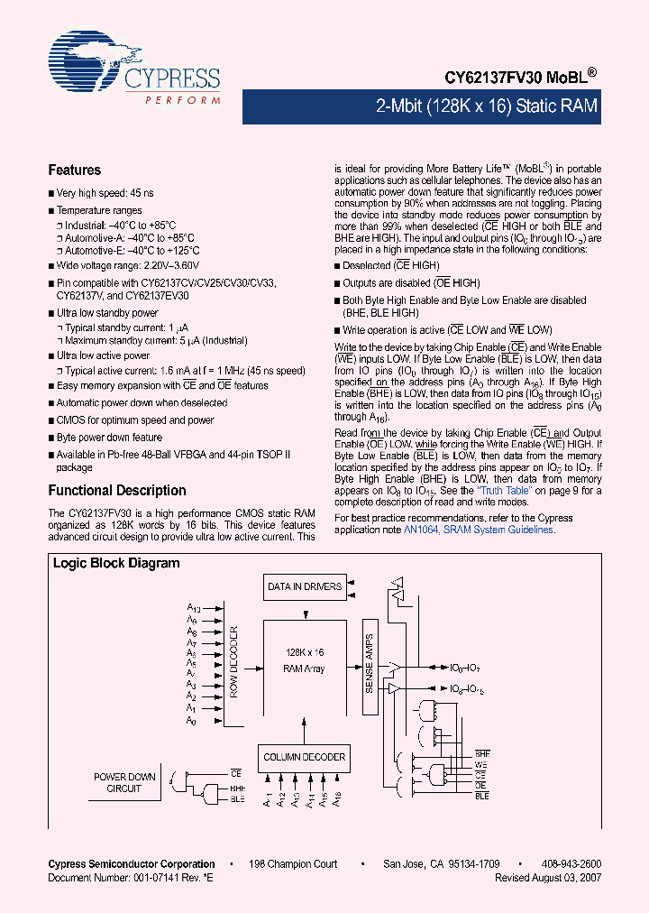 CY62137FV30_4236832.PDF Datasheet