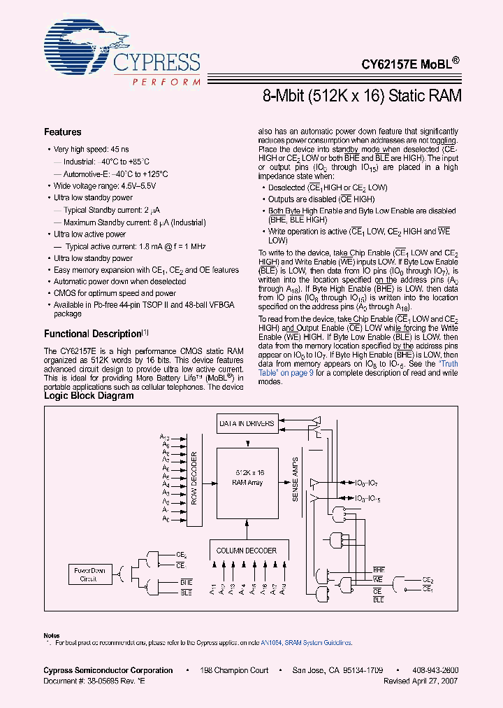 CY62157ELL-45ZSXI_4182585.PDF Datasheet