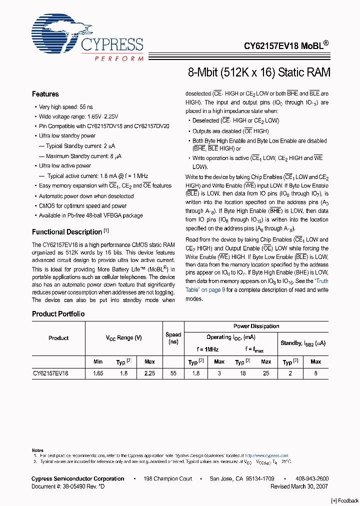 CY62157EV18_4287448.PDF Datasheet