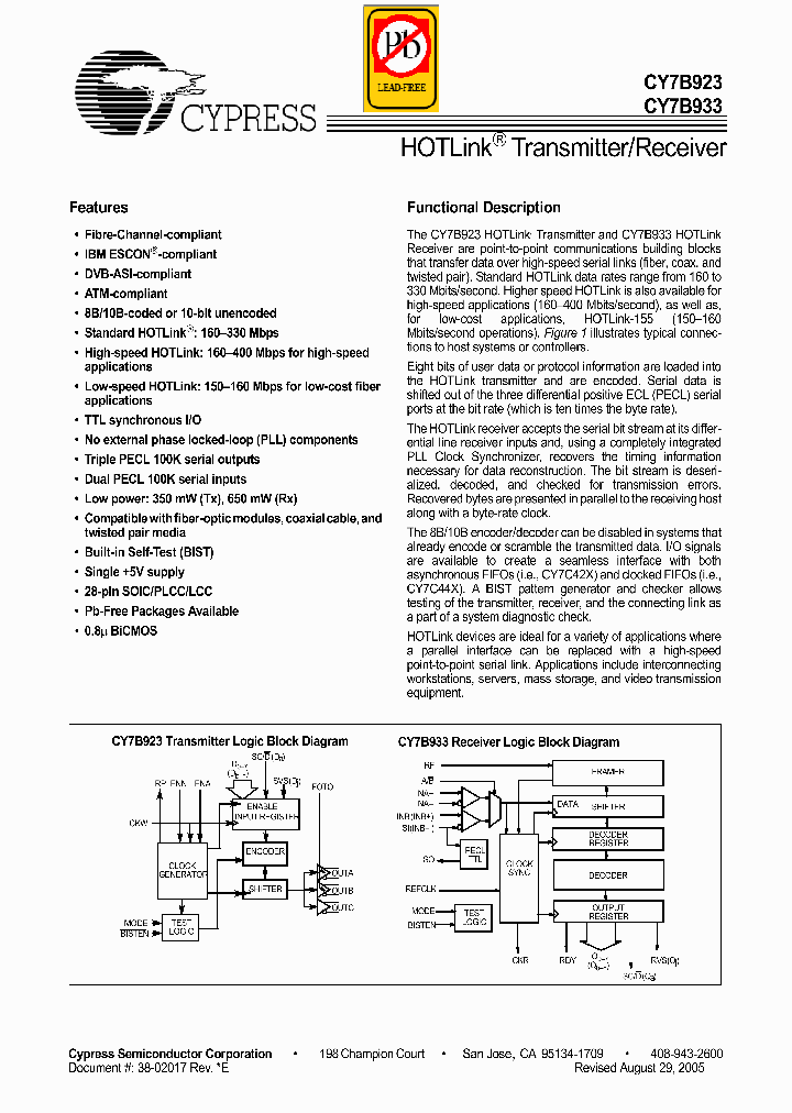 CY7B923-400JXC_4173936.PDF Datasheet