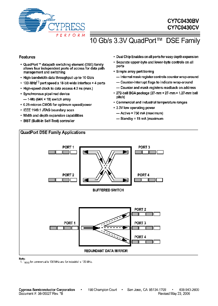 CY7C0430CV-133BGI_4313388.PDF Datasheet