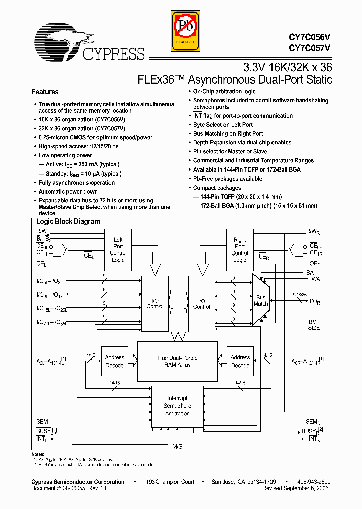 CY7C056V05_4489007.PDF Datasheet