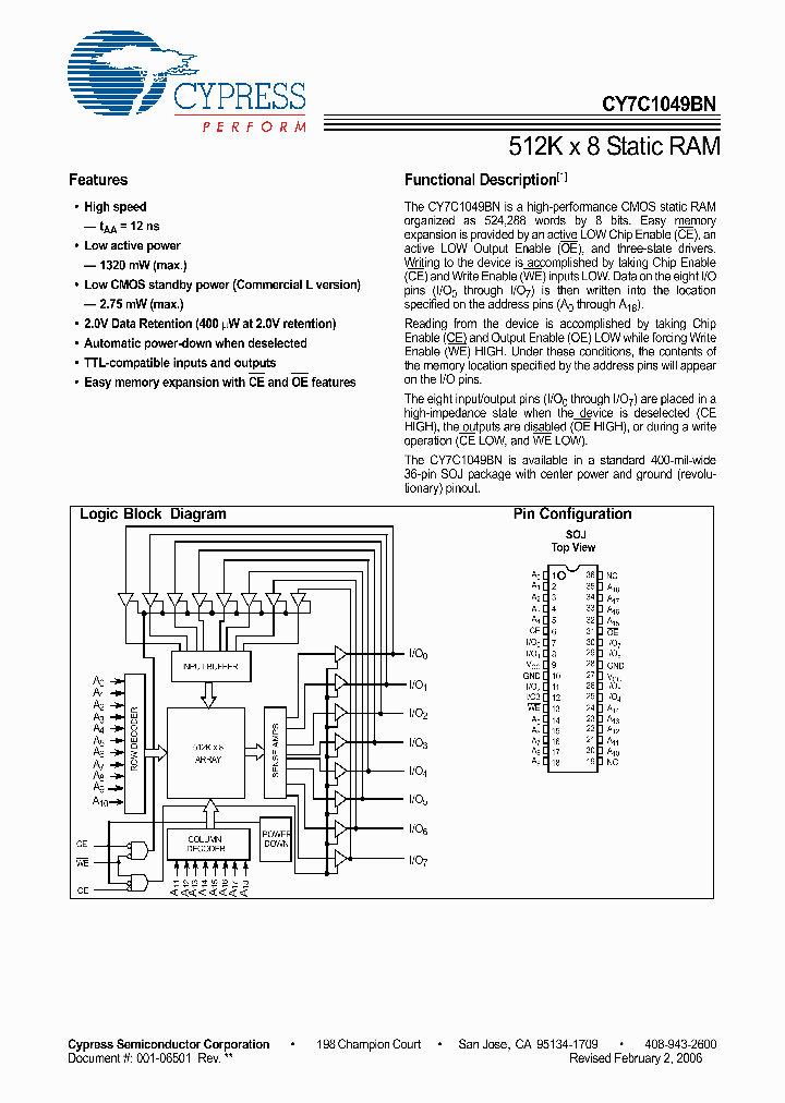 CY7C1049BN09_4599692.PDF Datasheet