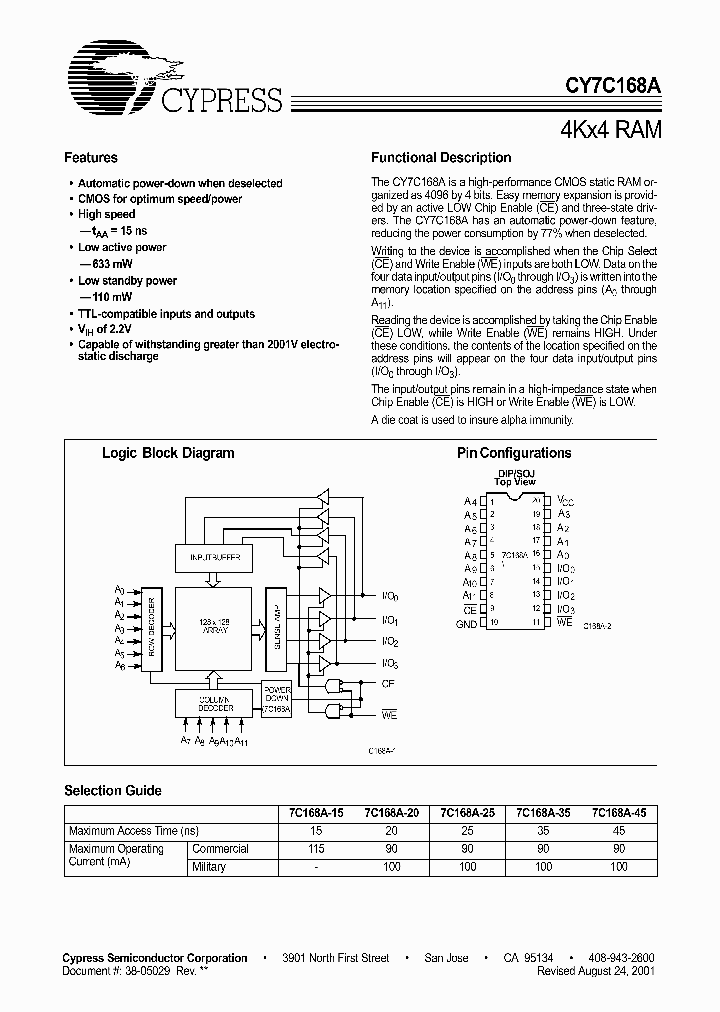CY7C168A01_4776281.PDF Datasheet