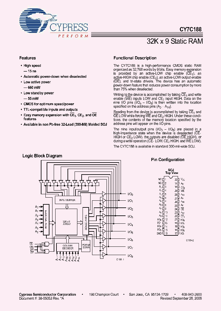CY7C188_4298166.PDF Datasheet