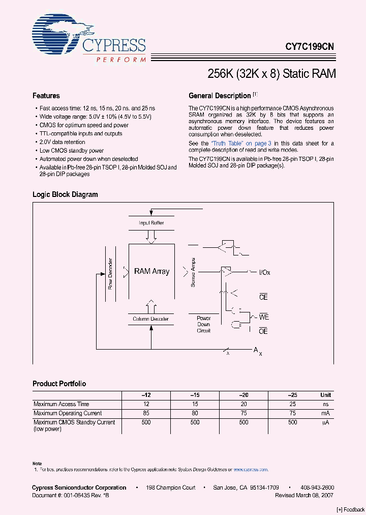 CY7C199CN_4574846.PDF Datasheet