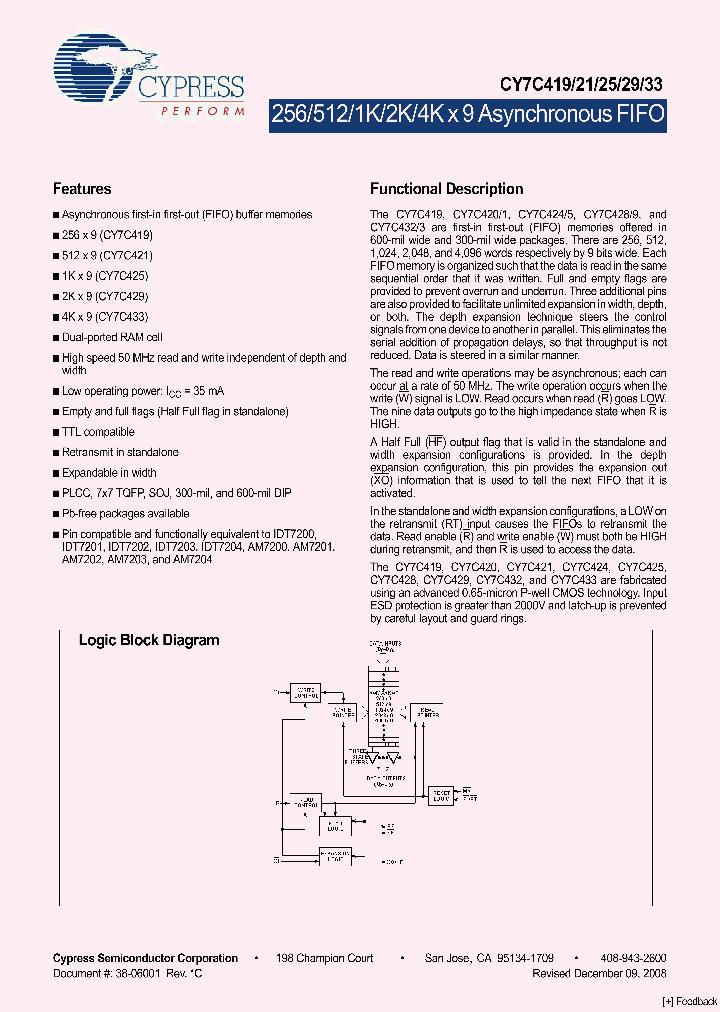 CY7C33_4515688.PDF Datasheet