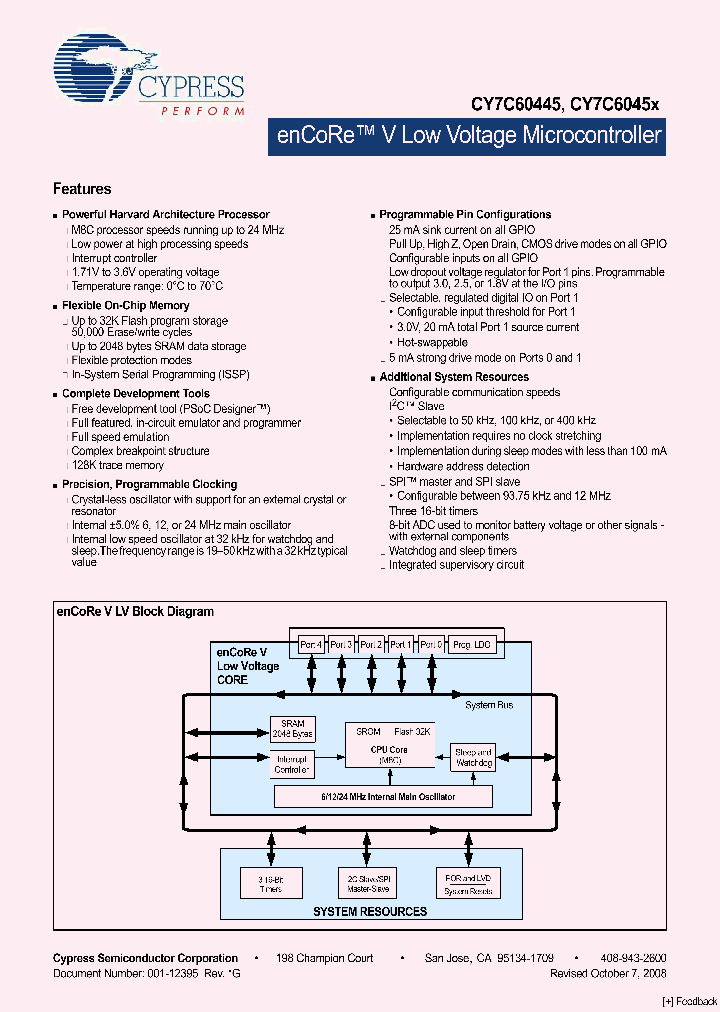 CY7C604450810_4444113.PDF Datasheet