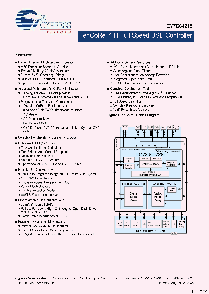 CY7C6421508_4780075.PDF Datasheet
