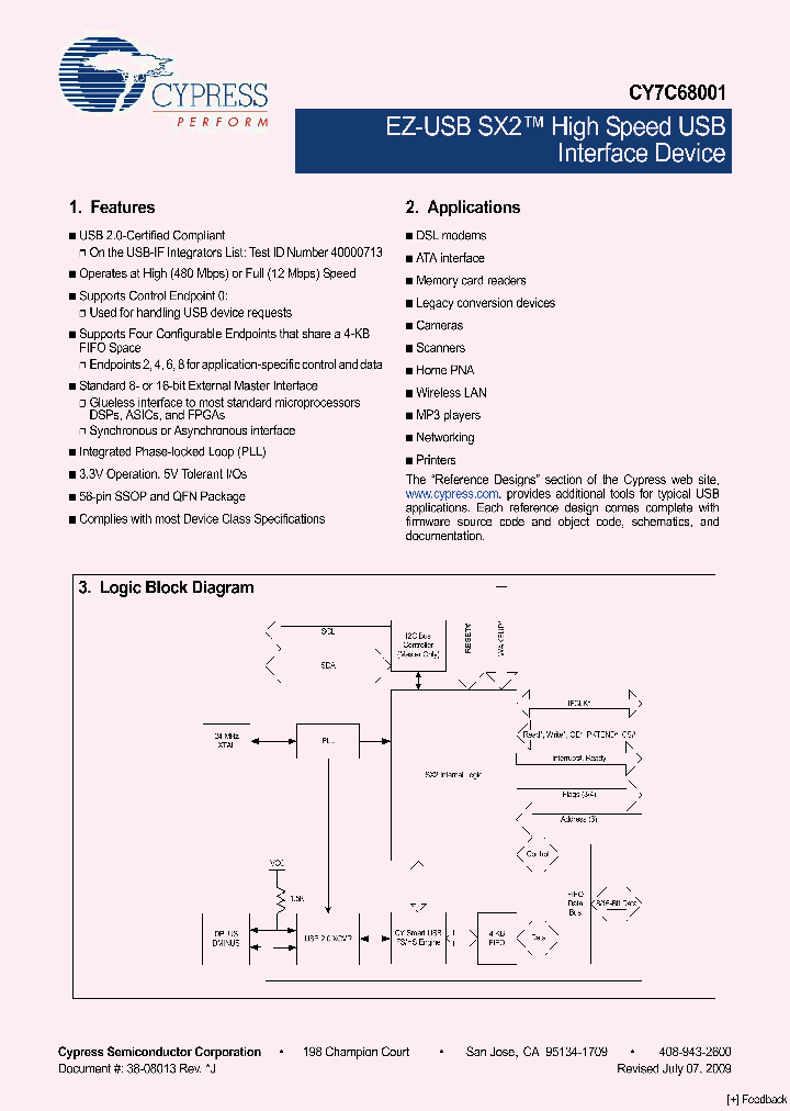 CY7C68001-56LTXC_4519789.PDF Datasheet