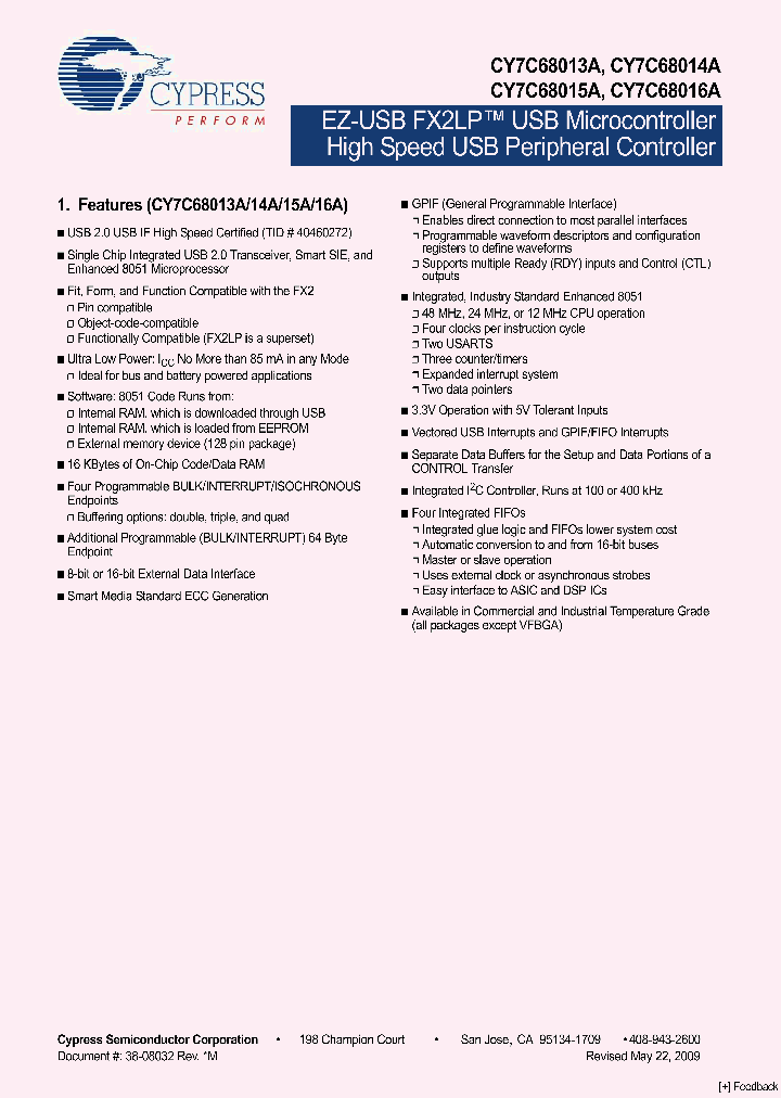 CY7C68013A0905_4909753.PDF Datasheet