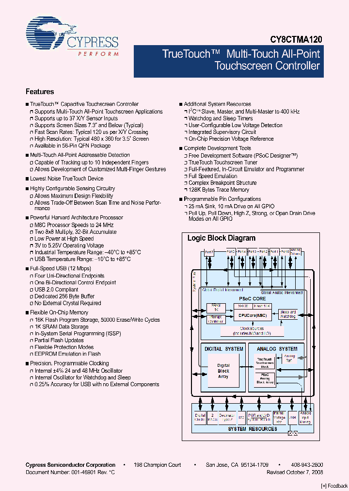 CY8CTMA120_4273992.PDF Datasheet
