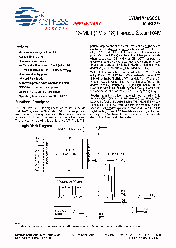 CYU01M16SCCU-70BVXI_4255317.PDF Datasheet