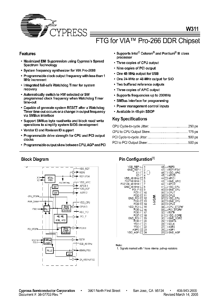 CYW311OXC_4247837.PDF Datasheet