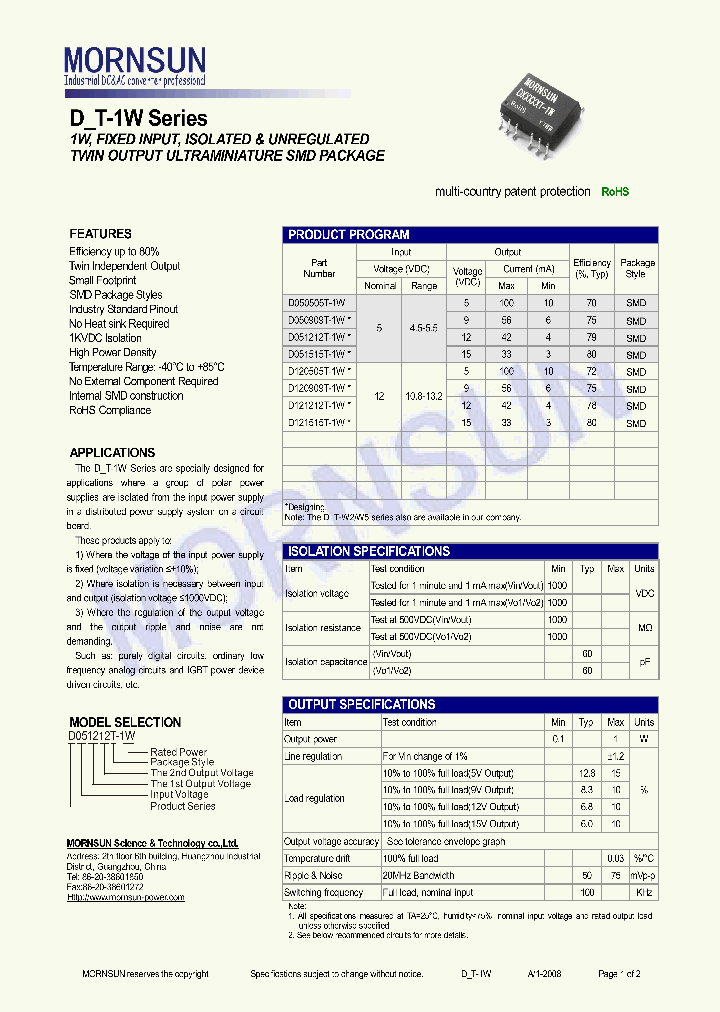 D120505T-1W_4391301.PDF Datasheet