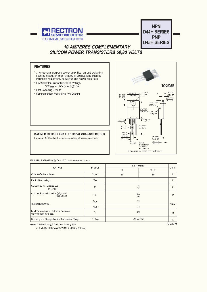 D45H_4640491.PDF Datasheet