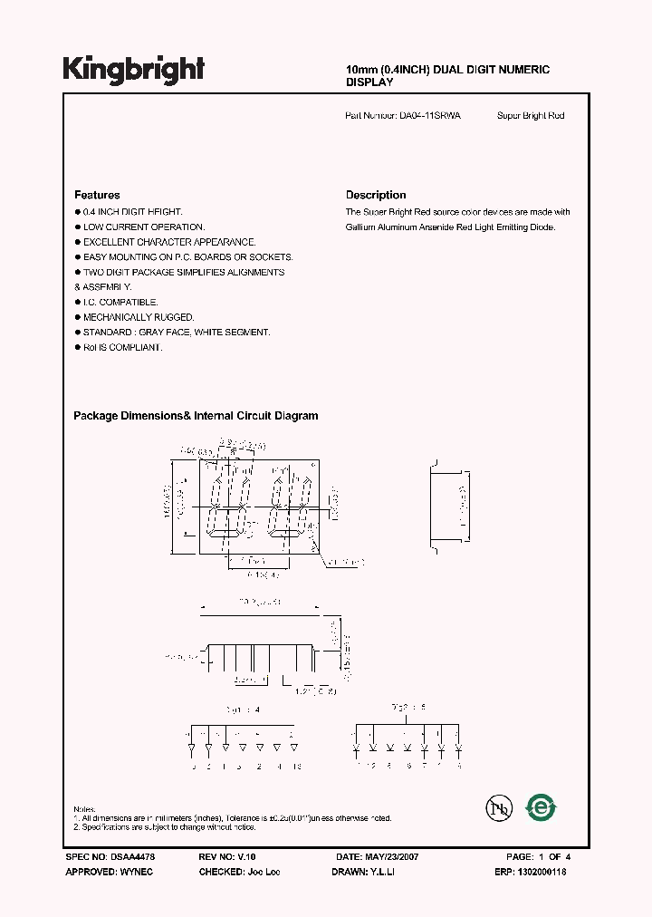 DA04-11SRWA_4792651.PDF Datasheet