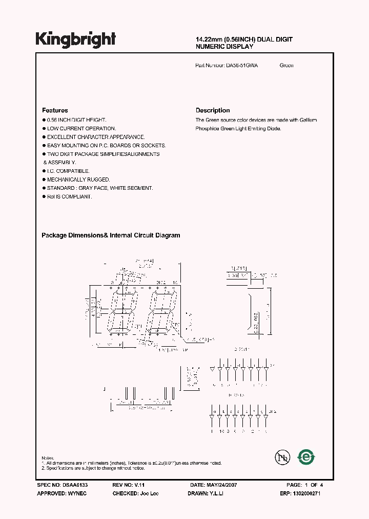 DA56-51GWA_4610474.PDF Datasheet