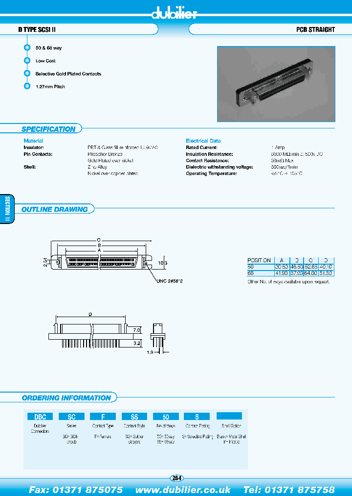 DBCSCFSS50S_4621961.PDF Datasheet