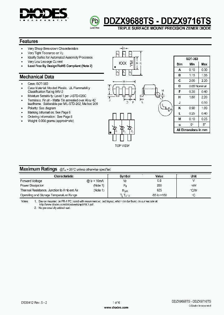DDZX9697TS_4184696.PDF Datasheet
