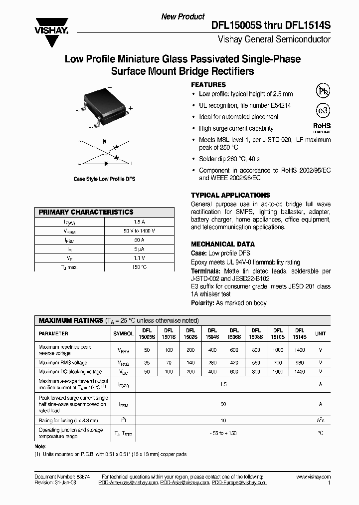 DFL15005S08_4547514.PDF Datasheet