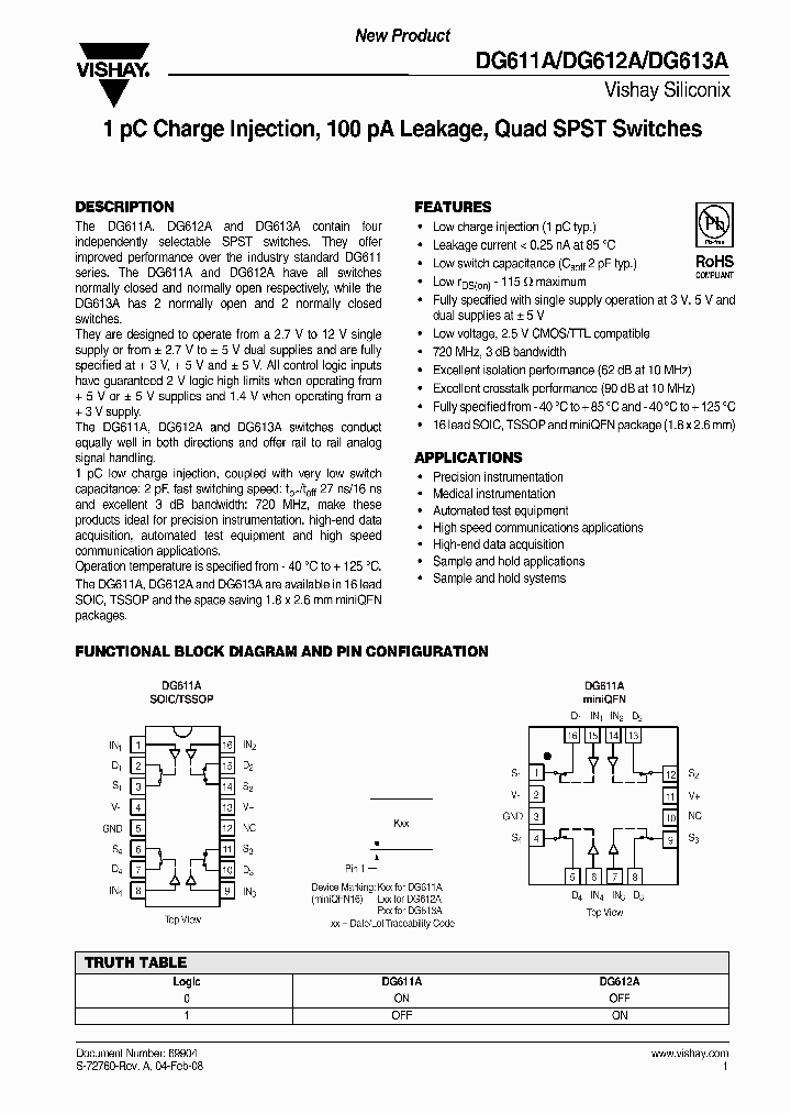 DG611AEN-T1-E4_4377994.PDF Datasheet