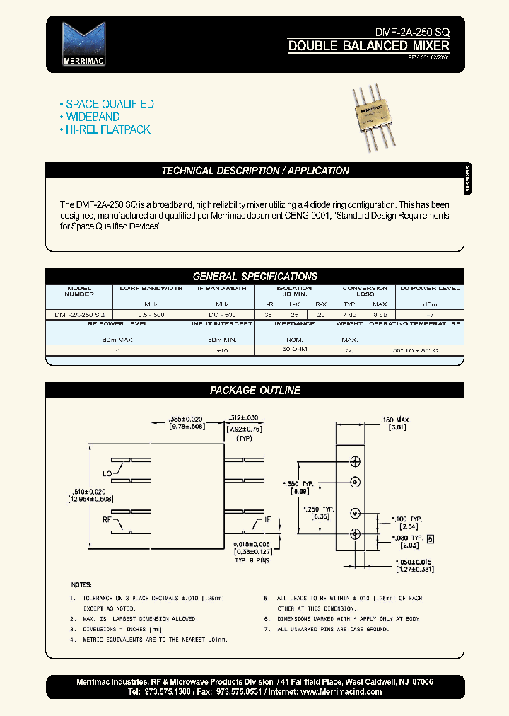 DMF-2A-250SQ_4493558.PDF Datasheet