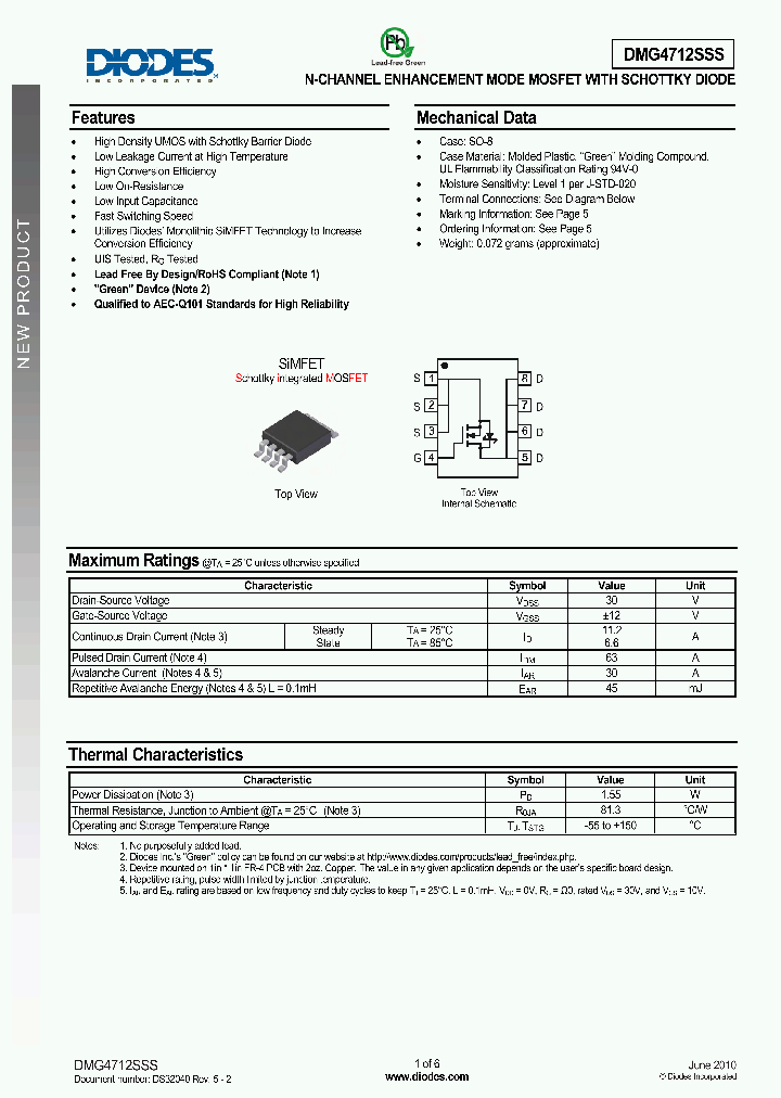 DMG4712SSS_4644368.PDF Datasheet