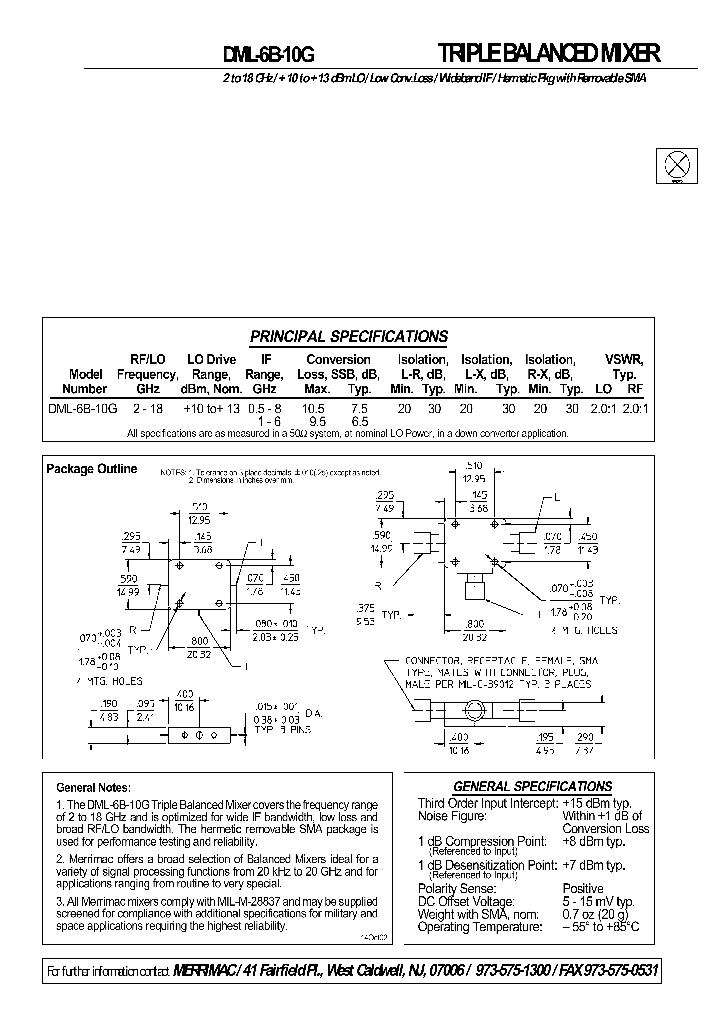 DML-6B-10G_4438590.PDF Datasheet