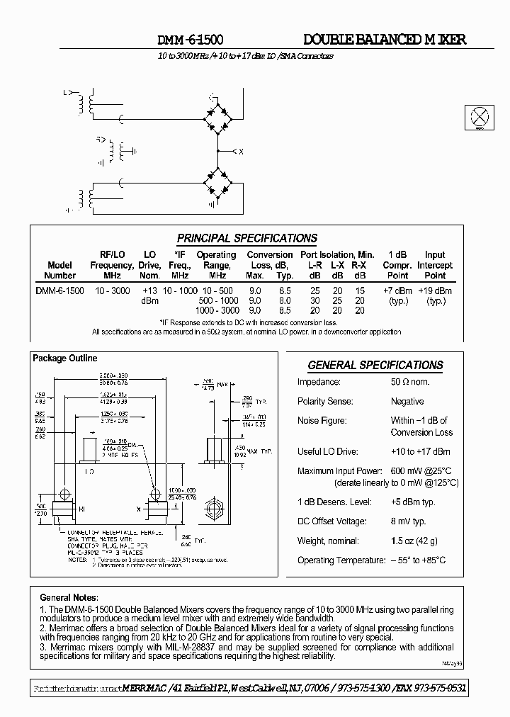 DMM-6-1500_4874474.PDF Datasheet